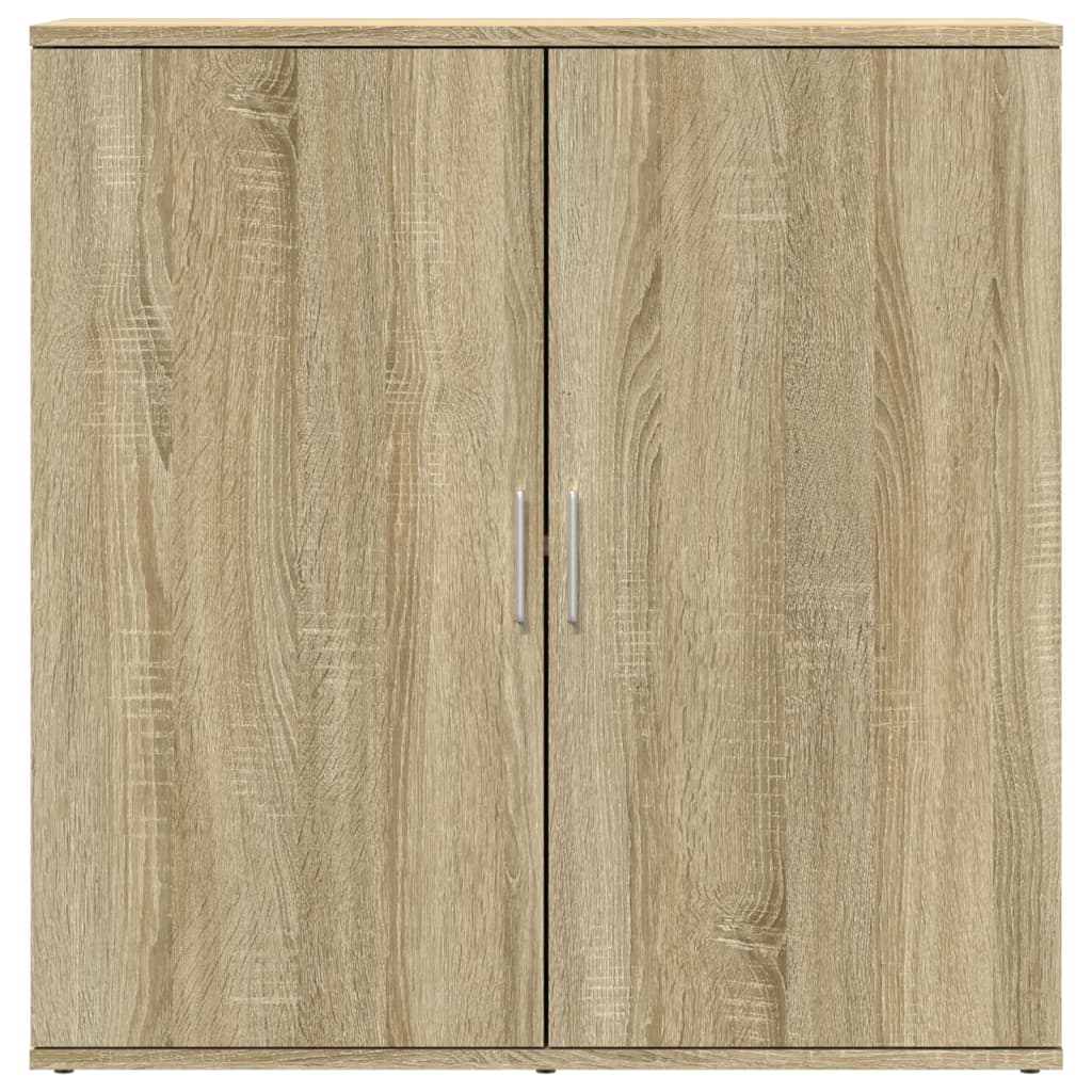 vidaXL Sideboards 2 pcs Sonoma Oak 79x38x80 cm Engineered Wood