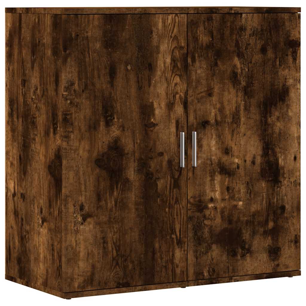 Sideboards 2 pcs Smoked Oak 79x38x80 cm Engineered Wood
