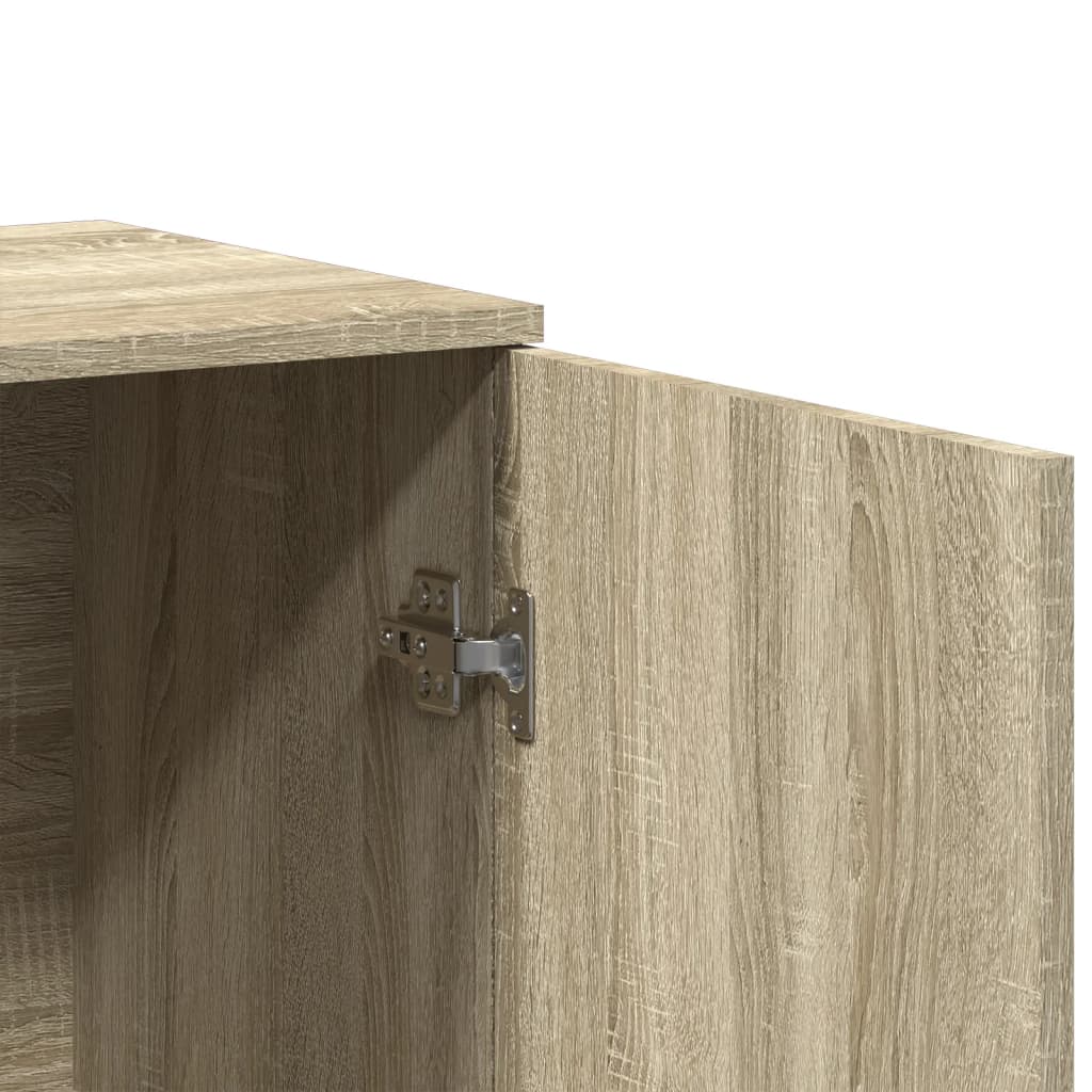 vidaXL Sideboards 3 pcs Sonoma Oak Engineered Wood