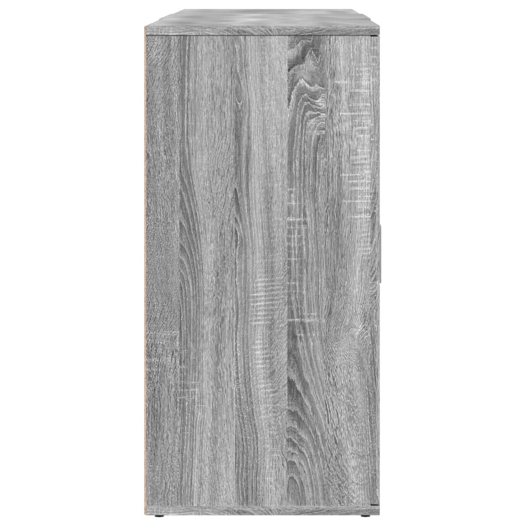 vidaXL Sideboards 3 pcs Grey Sonoma Engineered Wood