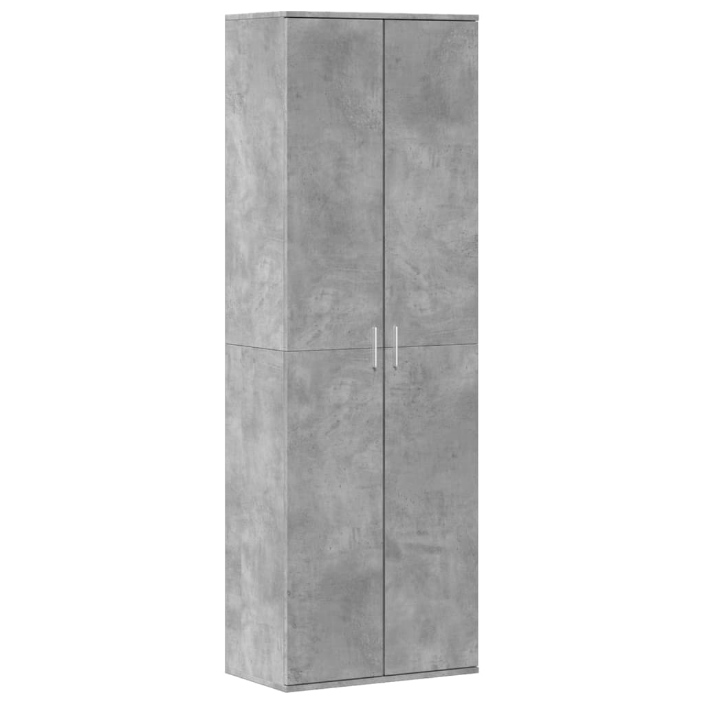 Highboard Concrete Grey 60x35x180 cm Engineered Wood