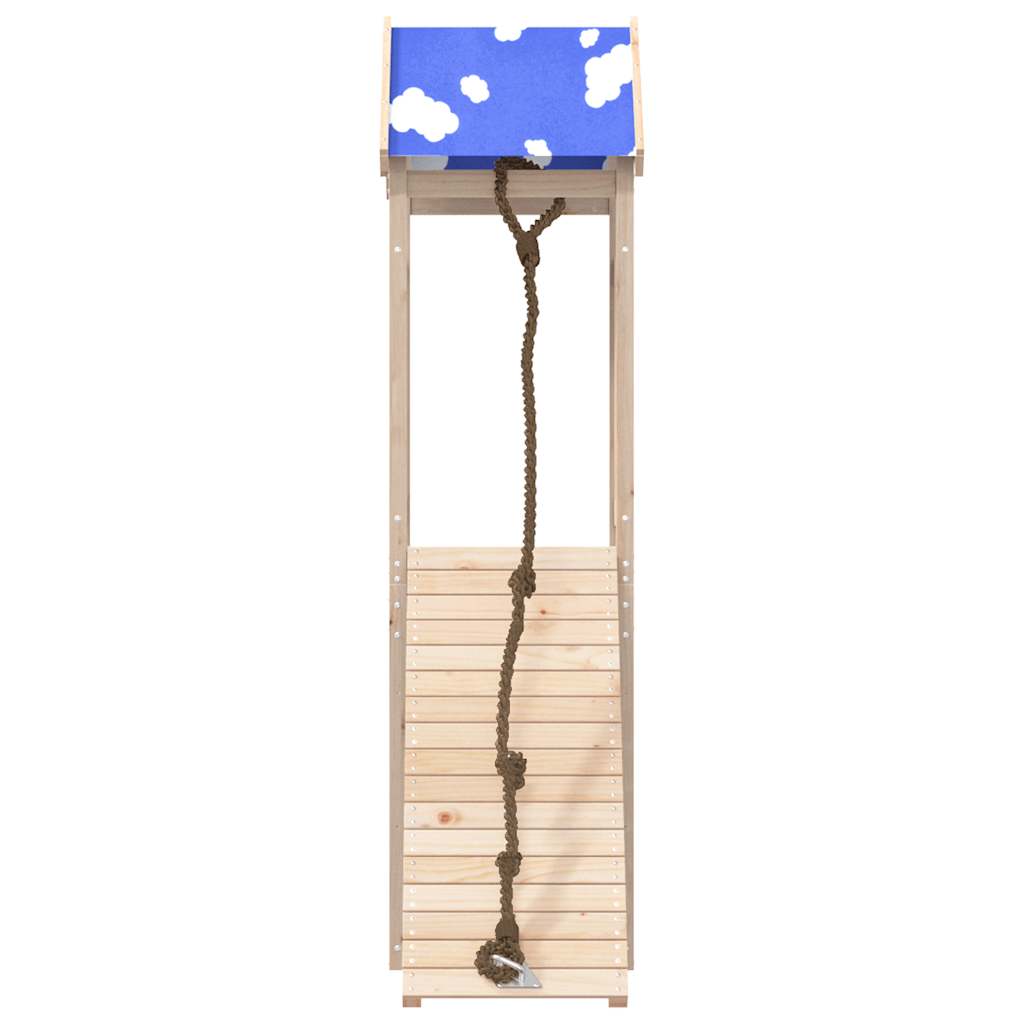 Outdoor Playset Solid Wood Pine