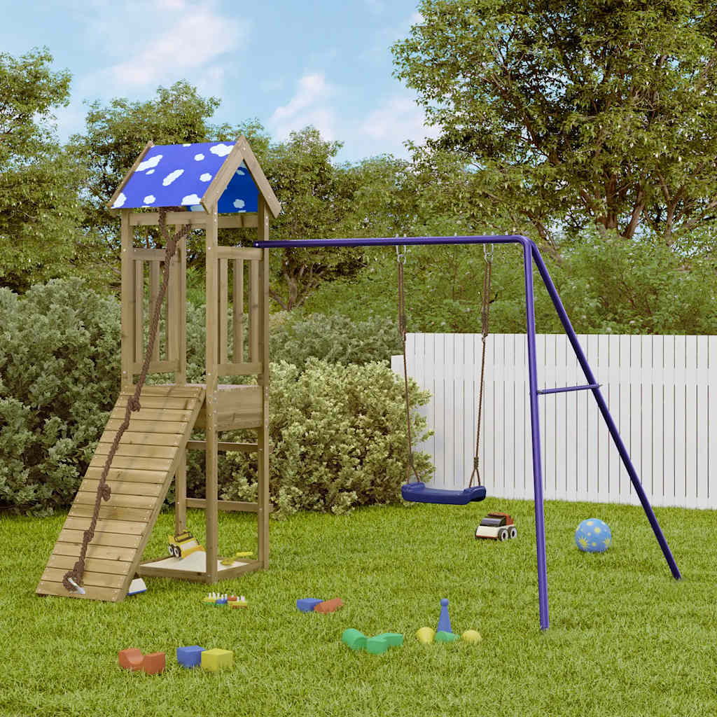Outdoor Playset Impregnated Wood Pine