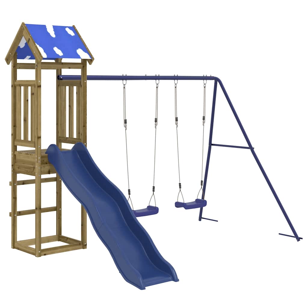 Outdoor Playset Impregnated Wood Pine