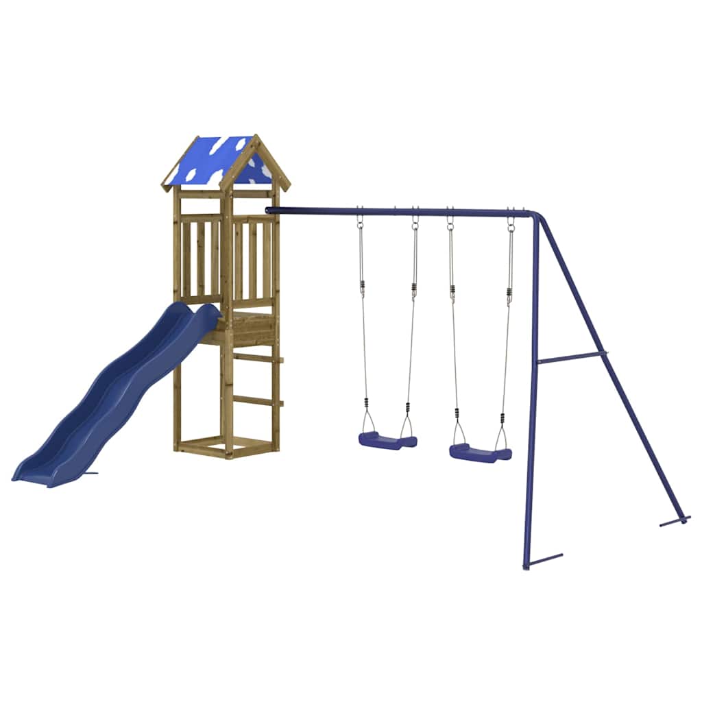 Outdoor Playset Impregnated Wood Pine