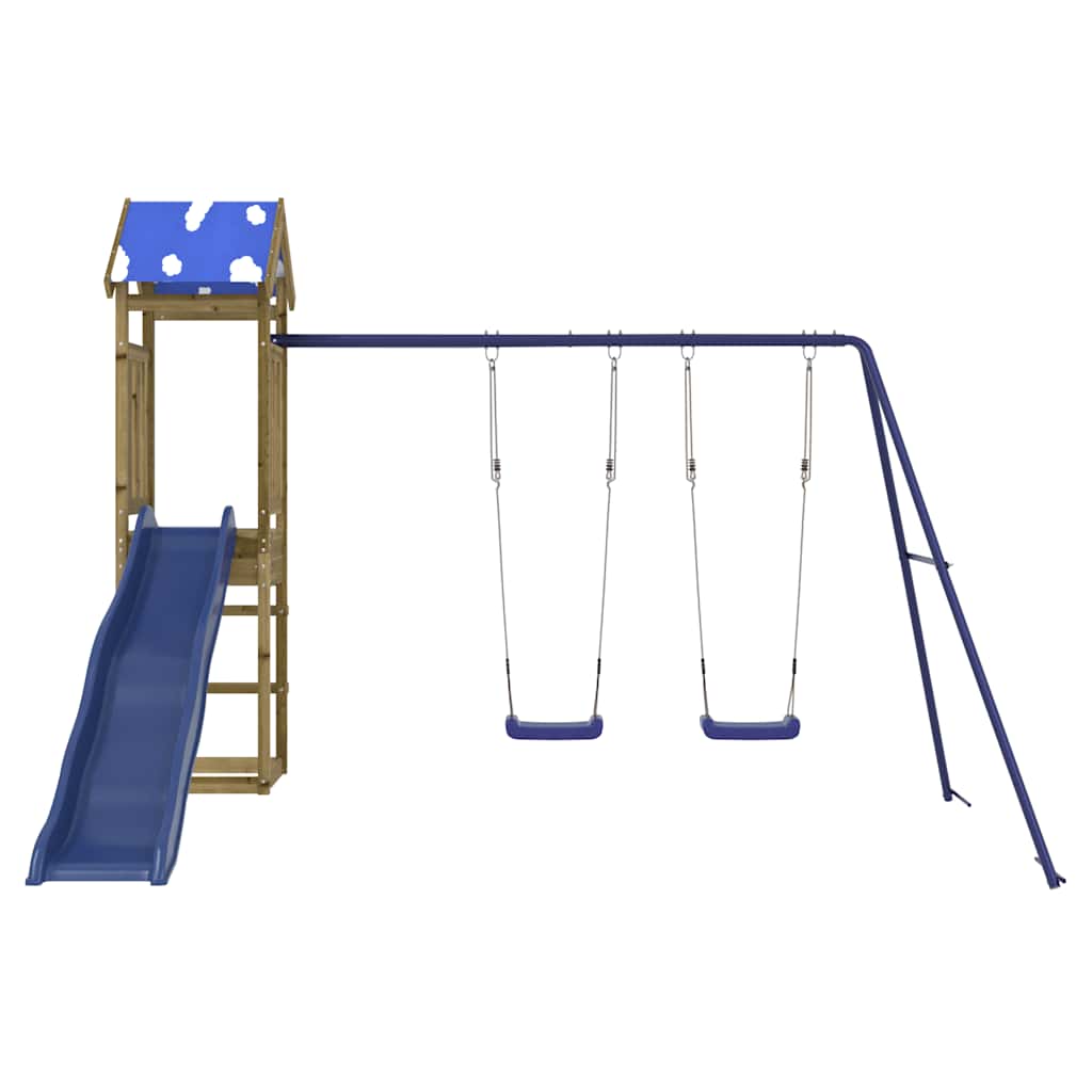 Outdoor Playset Impregnated Wood Pine