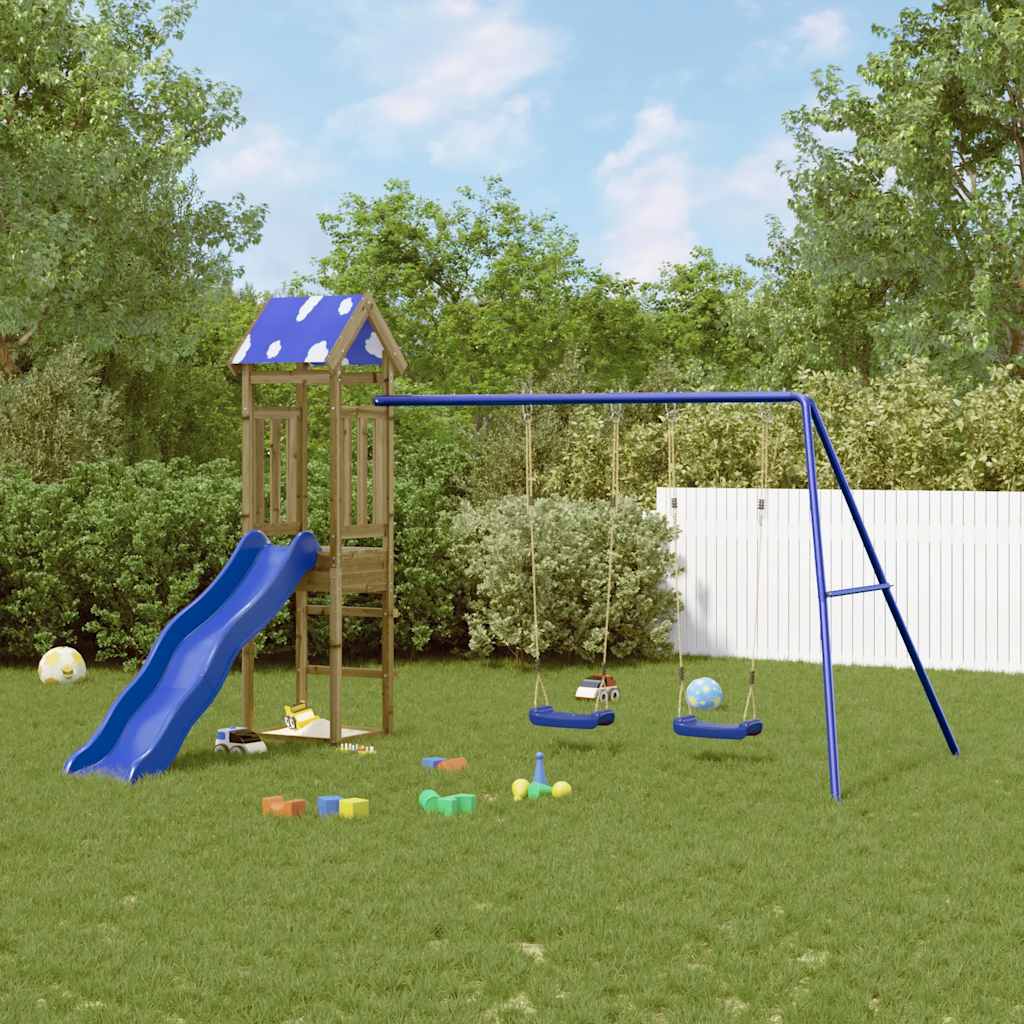 Outdoor Playset Impregnated Wood Pine