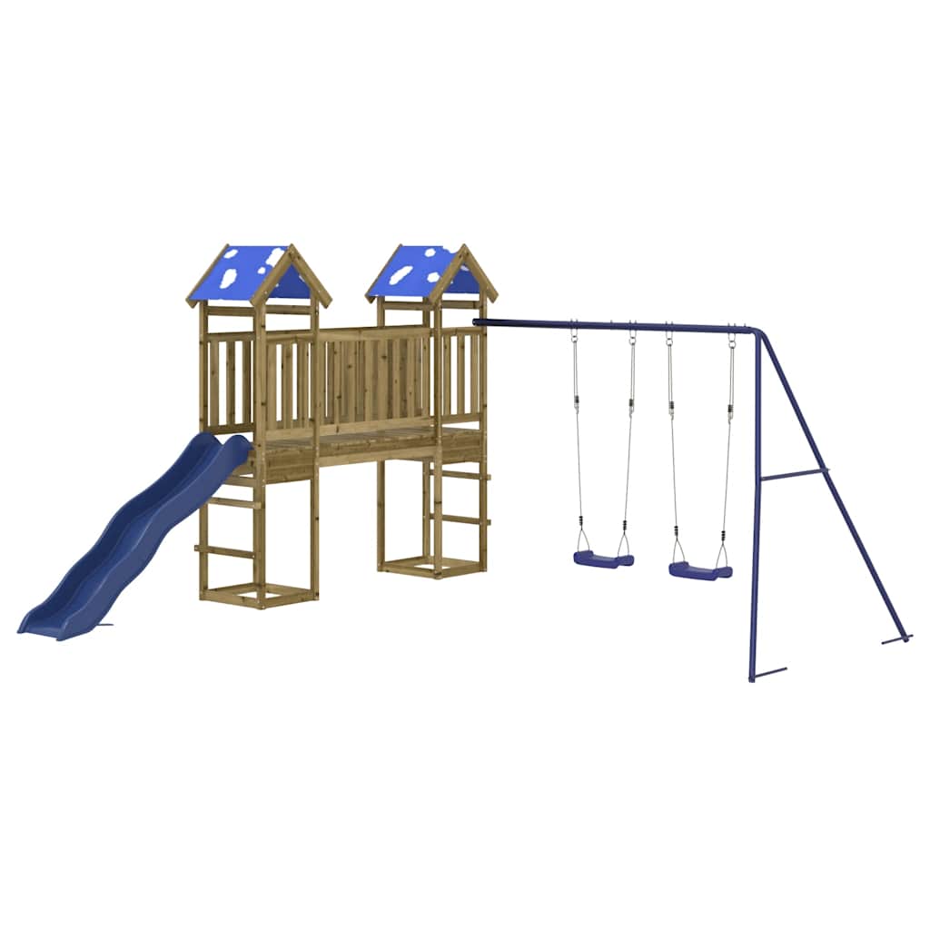 Outdoor Playset Impregnated Wood Pine