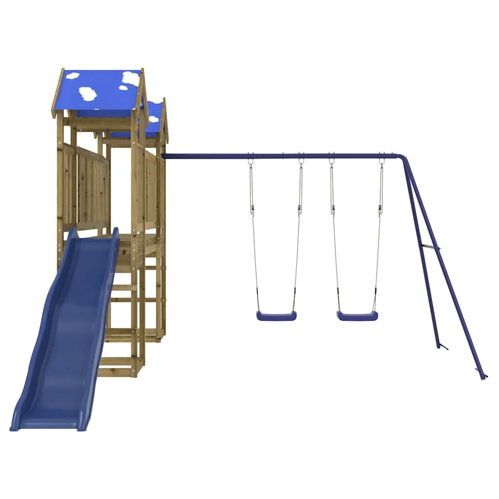 Outdoor Playset Impregnated Wood Pine