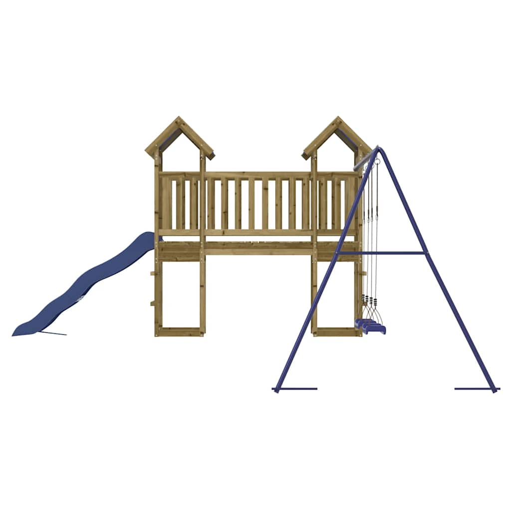 Outdoor Playset Impregnated Wood Pine