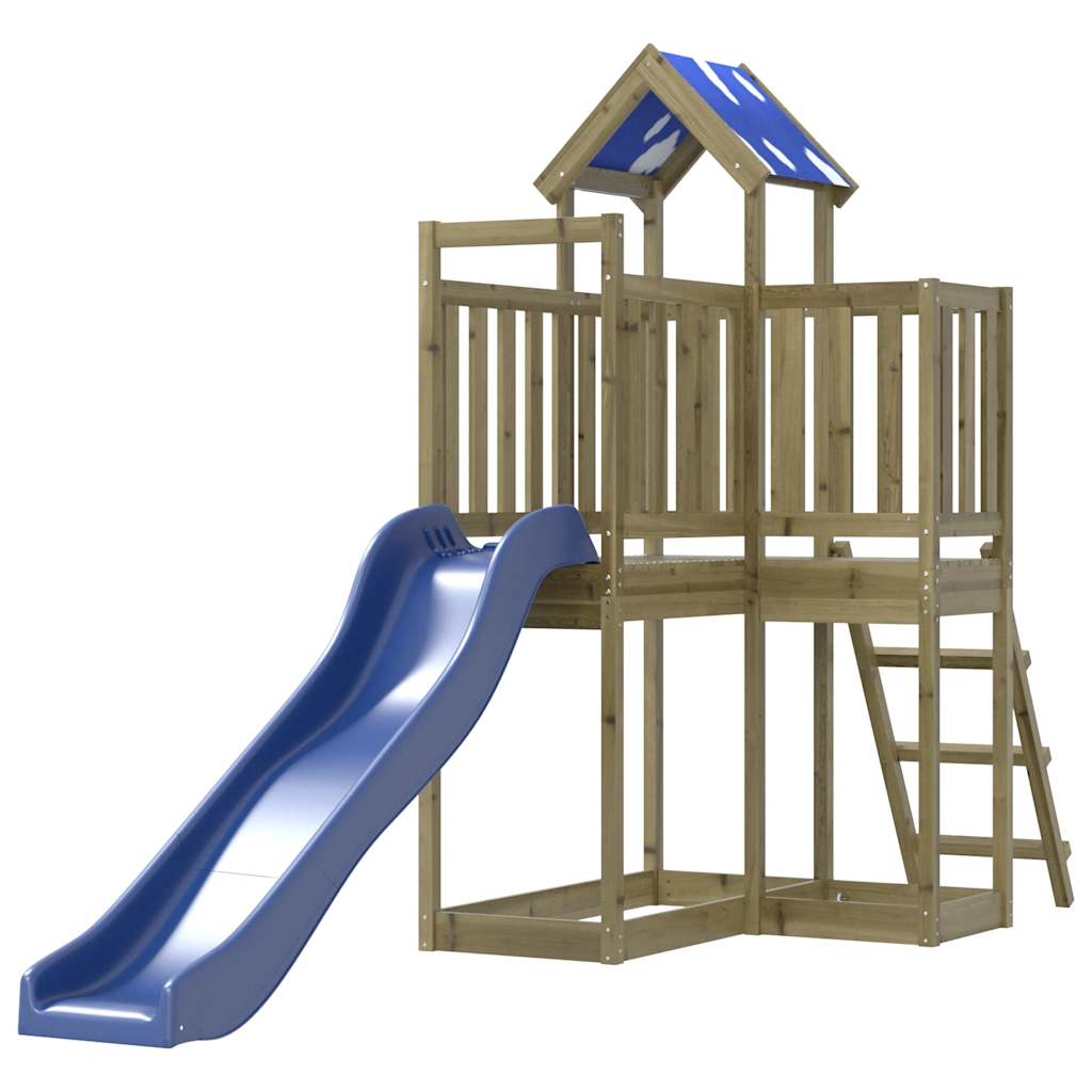 vidaXL Outdoor Playset Impregnated Wood Pine