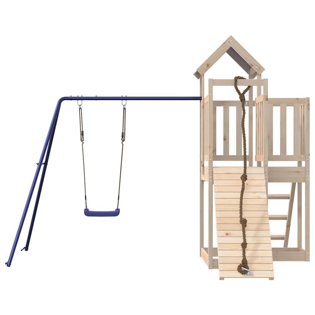 vidaXL Outdoor Playset Solid Wood Pine