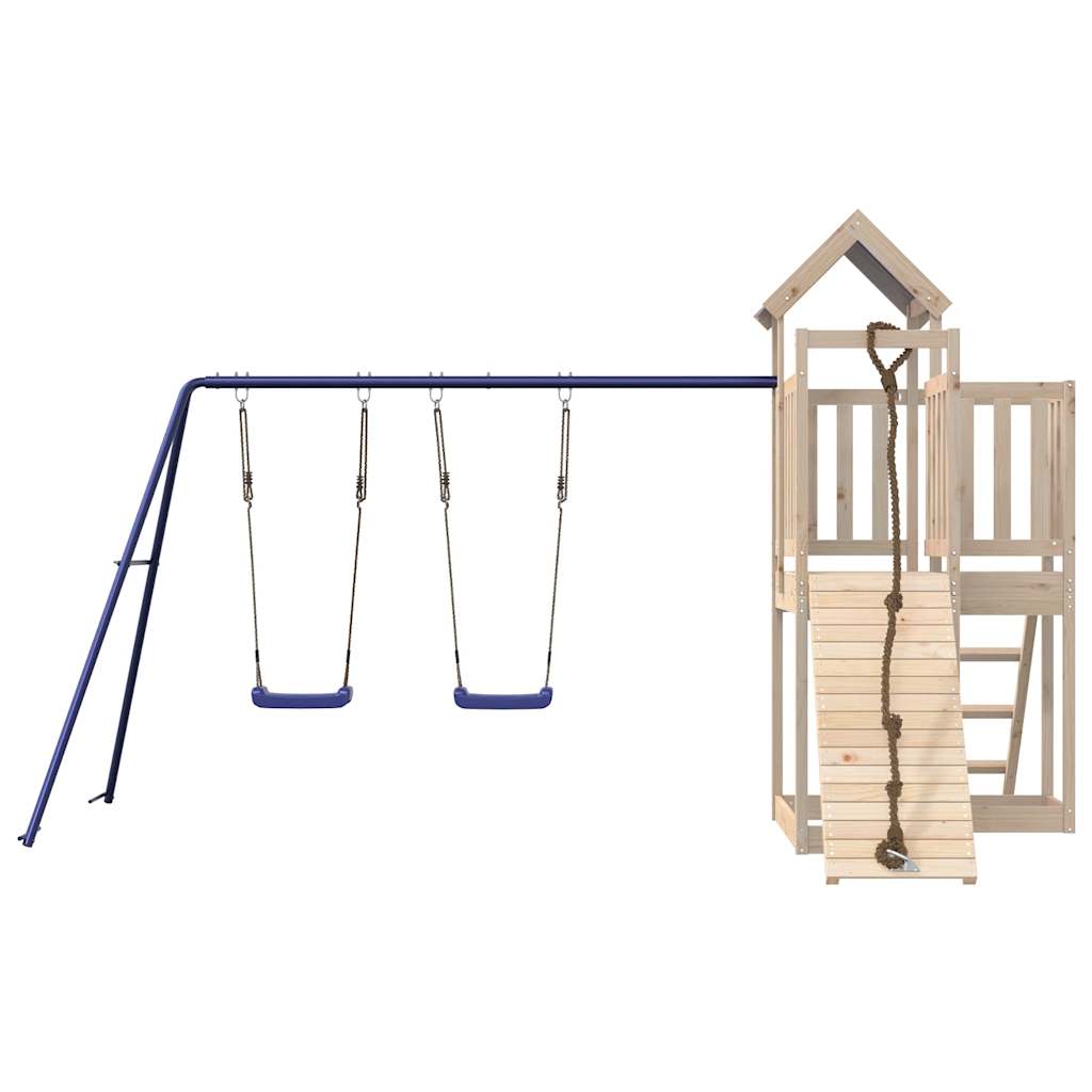 vidaXL Outdoor Playset Solid Wood Pine