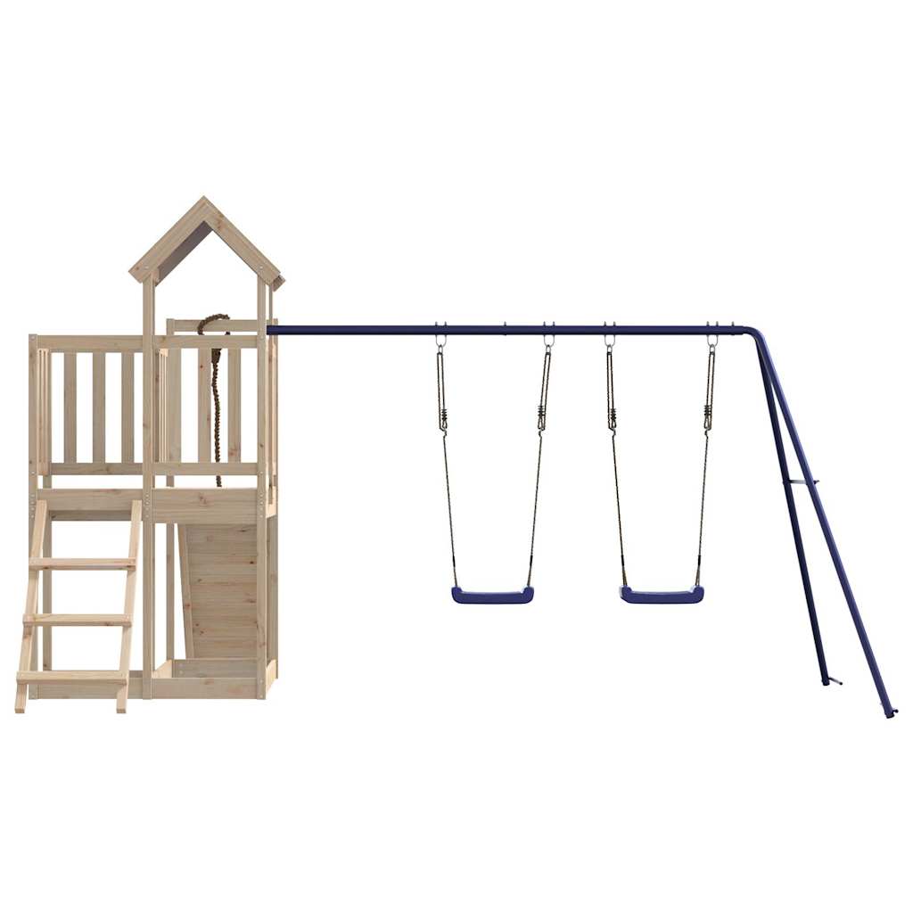 vidaXL Outdoor Playset Solid Wood Pine