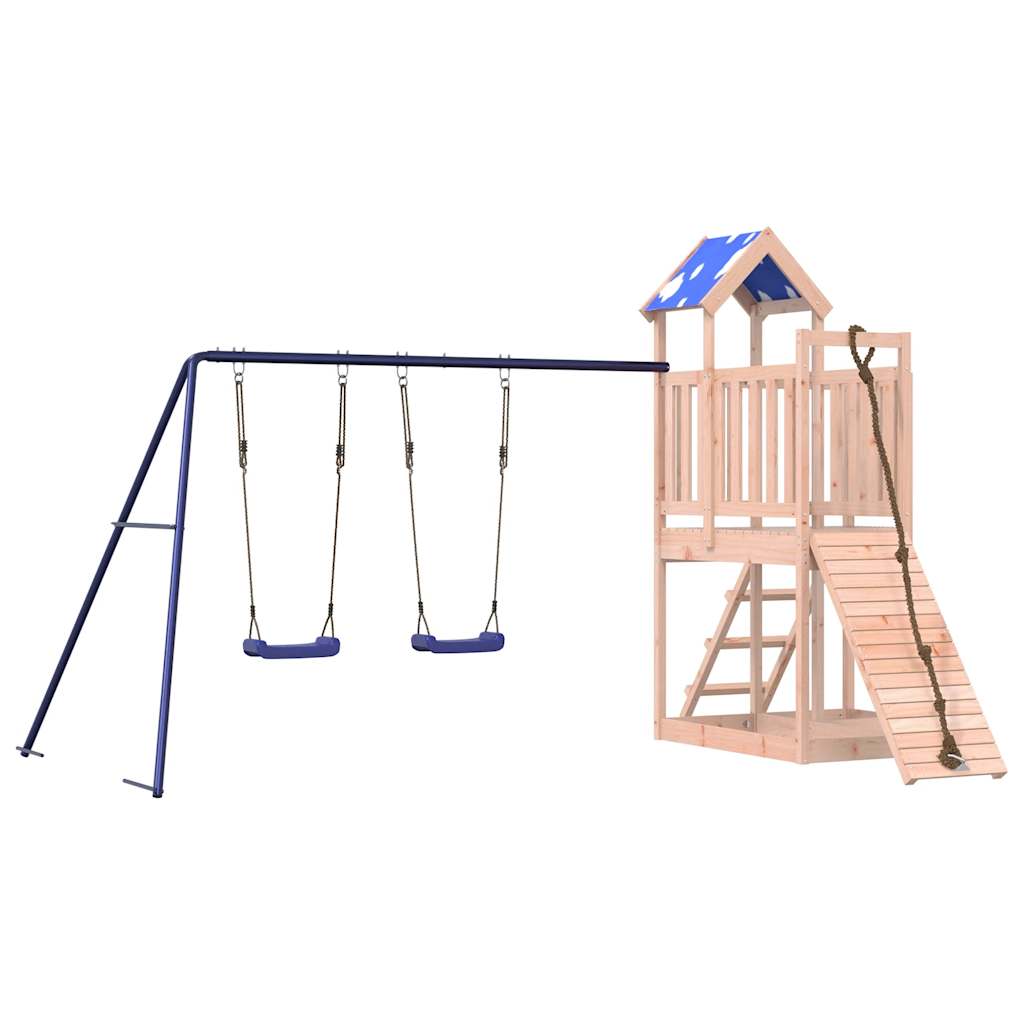 vidaXL Outdoor Playset Solid Wood Douglas