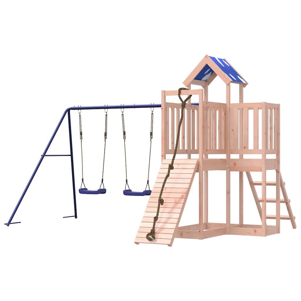 vidaXL Outdoor Playset Solid Wood Douglas