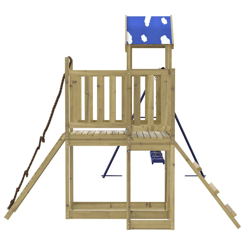 vidaXL Outdoor Playset Impregnated Wood Pine