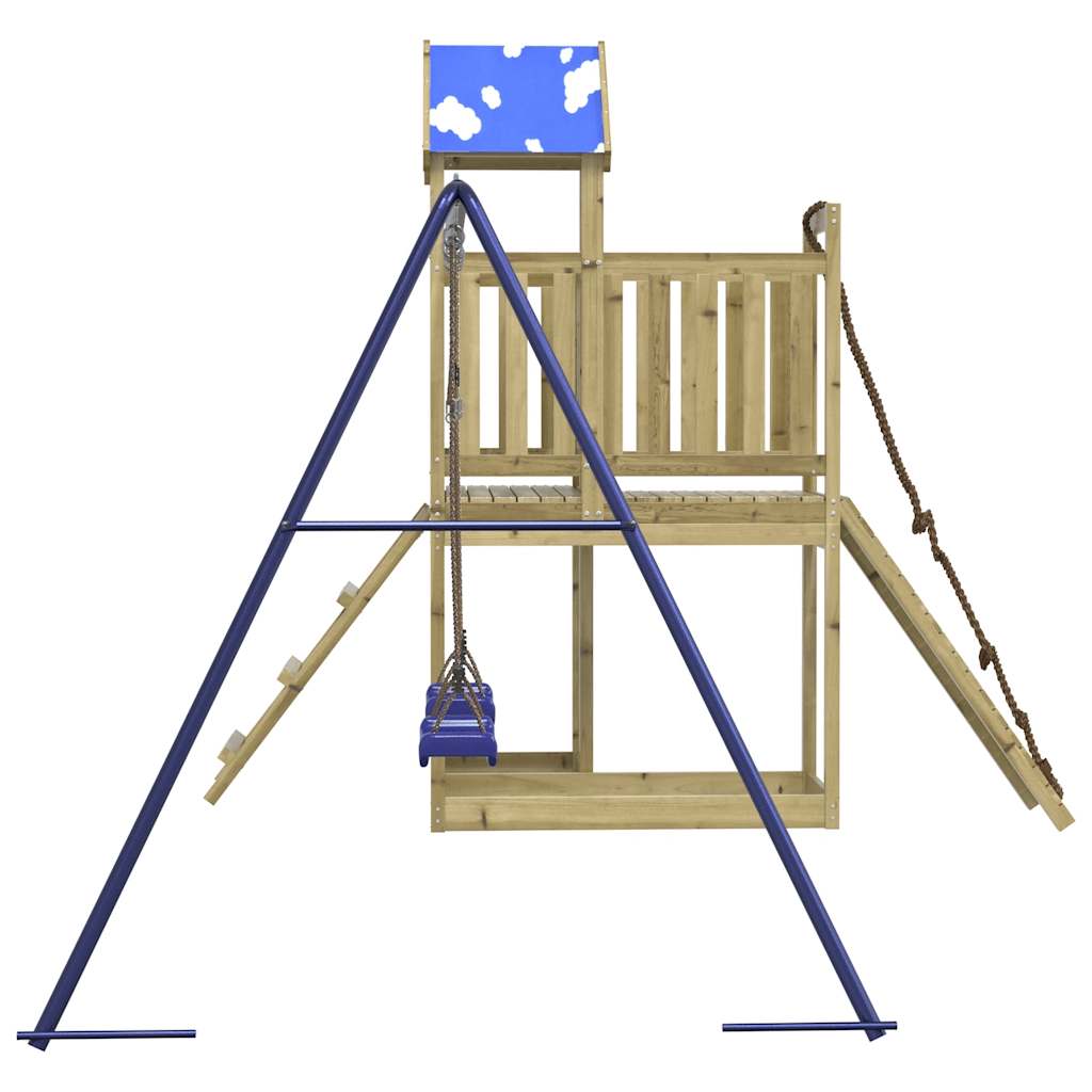 vidaXL Outdoor Playset Impregnated Wood Pine