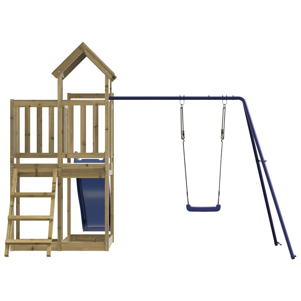 vidaXL Outdoor Playset Impregnated Wood Pine