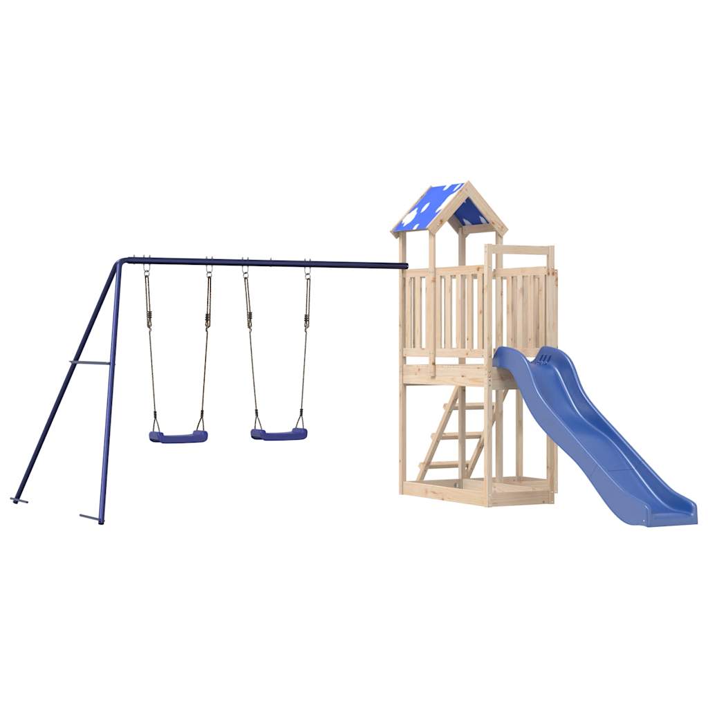 vidaXL Outdoor Playset Solid Wood Pine