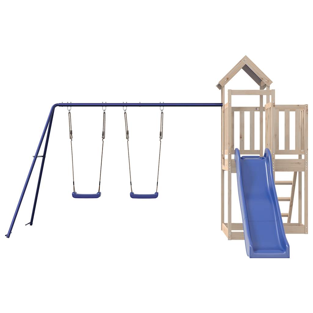 vidaXL Outdoor Playset Solid Wood Pine