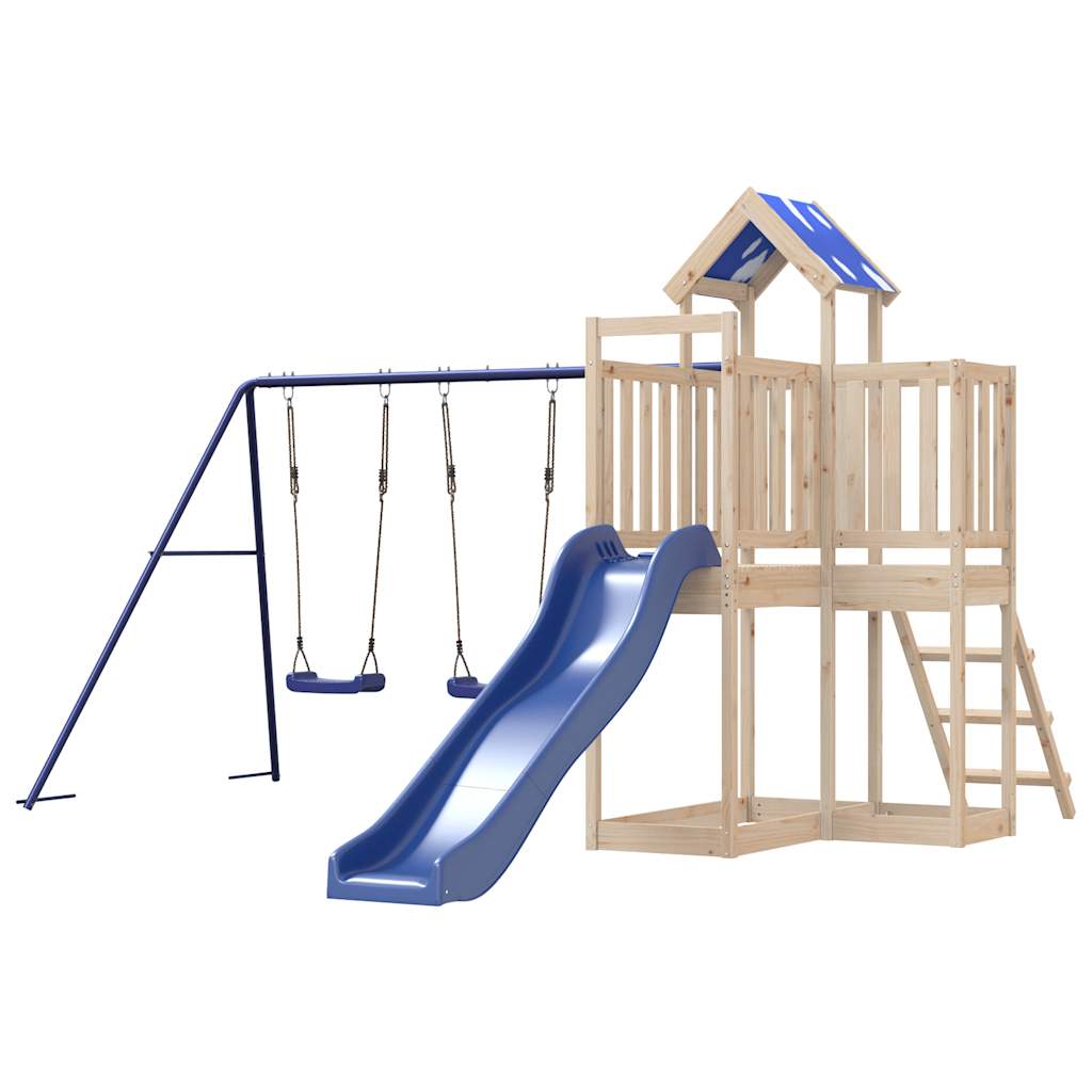 vidaXL Outdoor Playset Solid Wood Pine