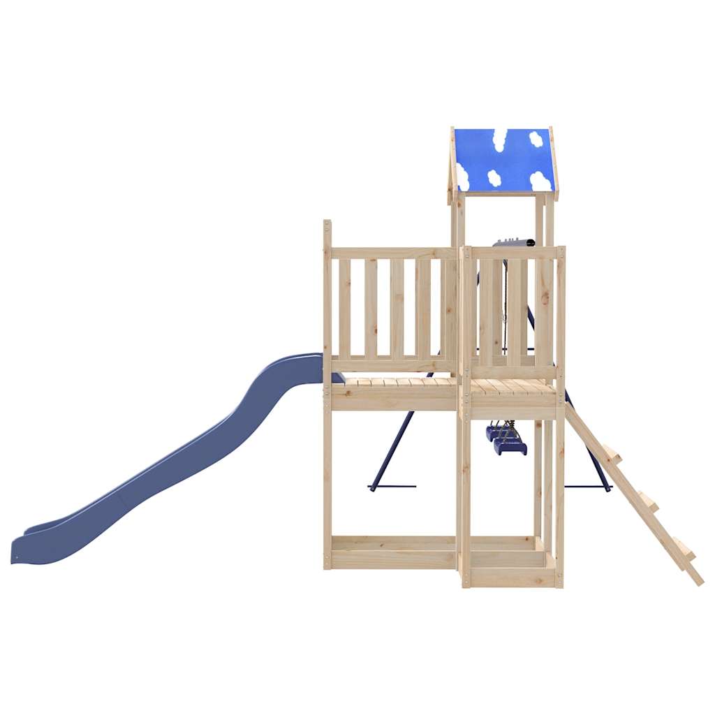 vidaXL Outdoor Playset Solid Wood Pine