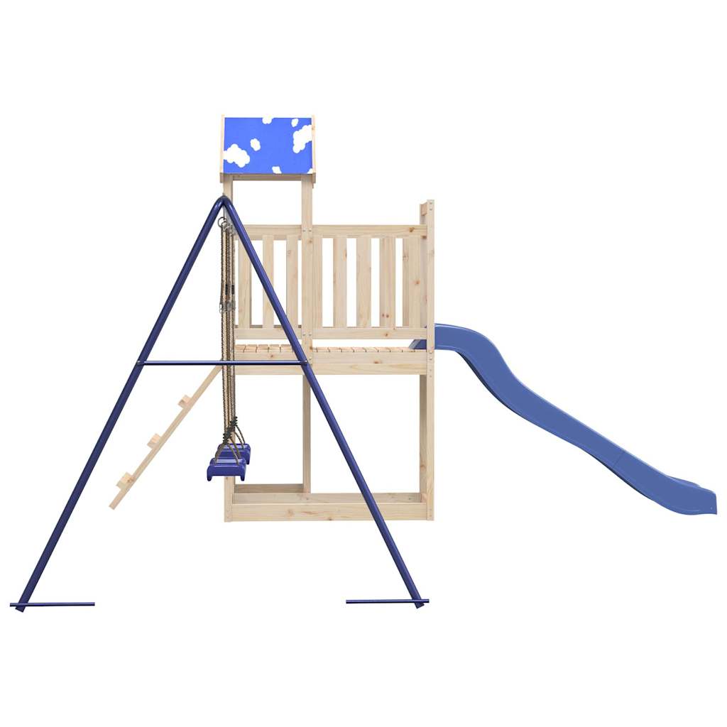 vidaXL Outdoor Playset Solid Wood Pine