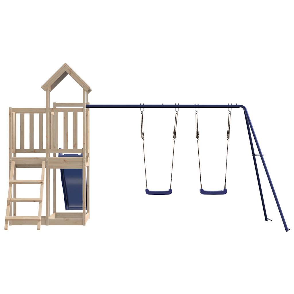 vidaXL Outdoor Playset Solid Wood Pine