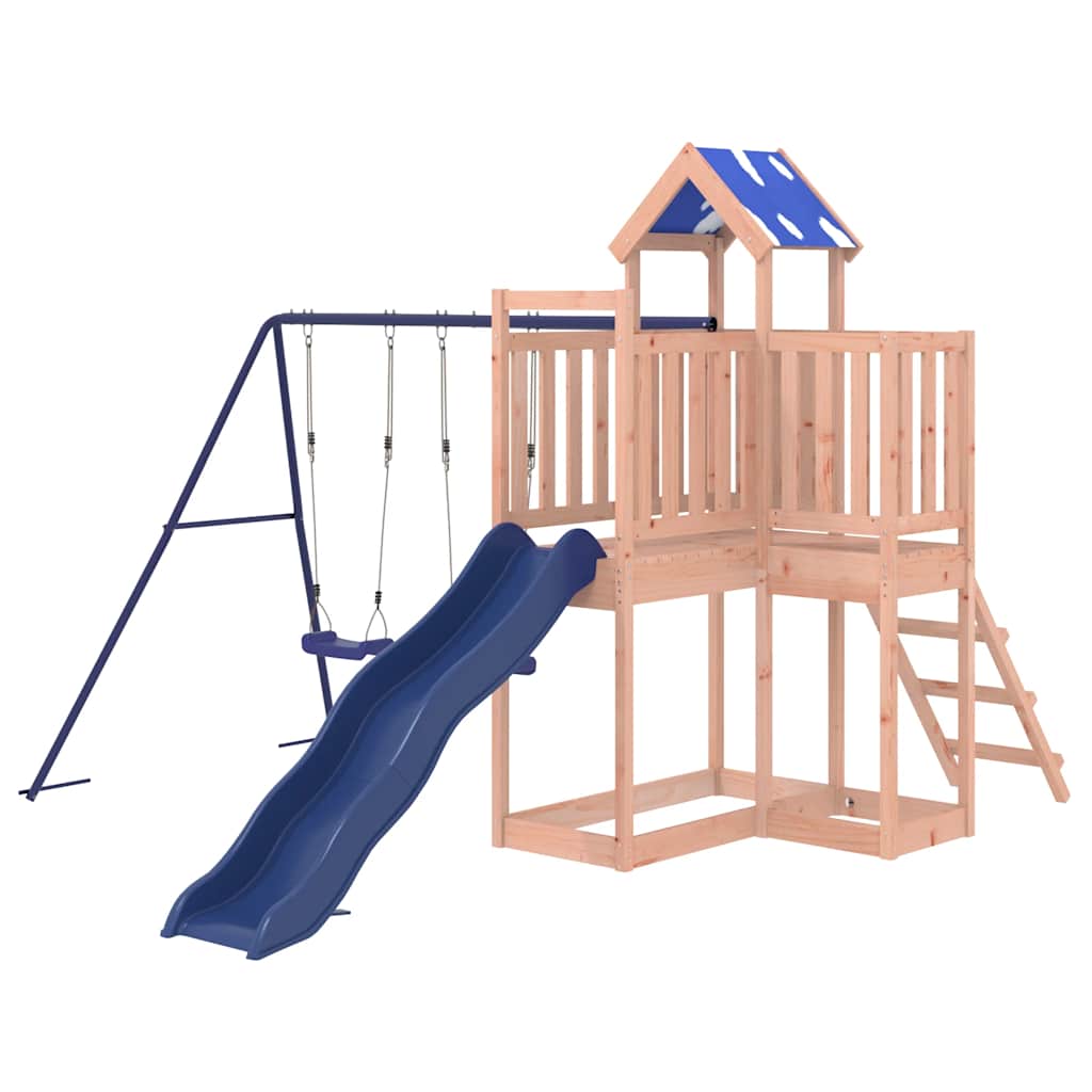 Outdoor Playset Solid Wood Douglas