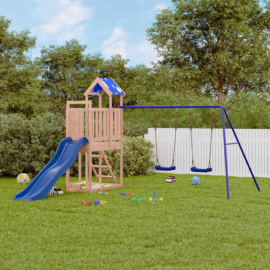 vidaXL Outdoor Playset Solid Wood Douglas