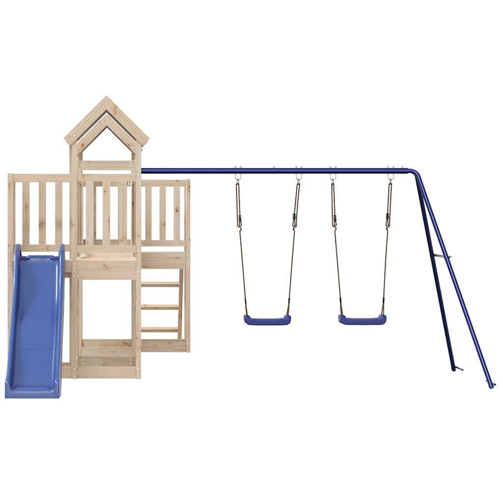 vidaXL Outdoor Playset Solid Wood Pine