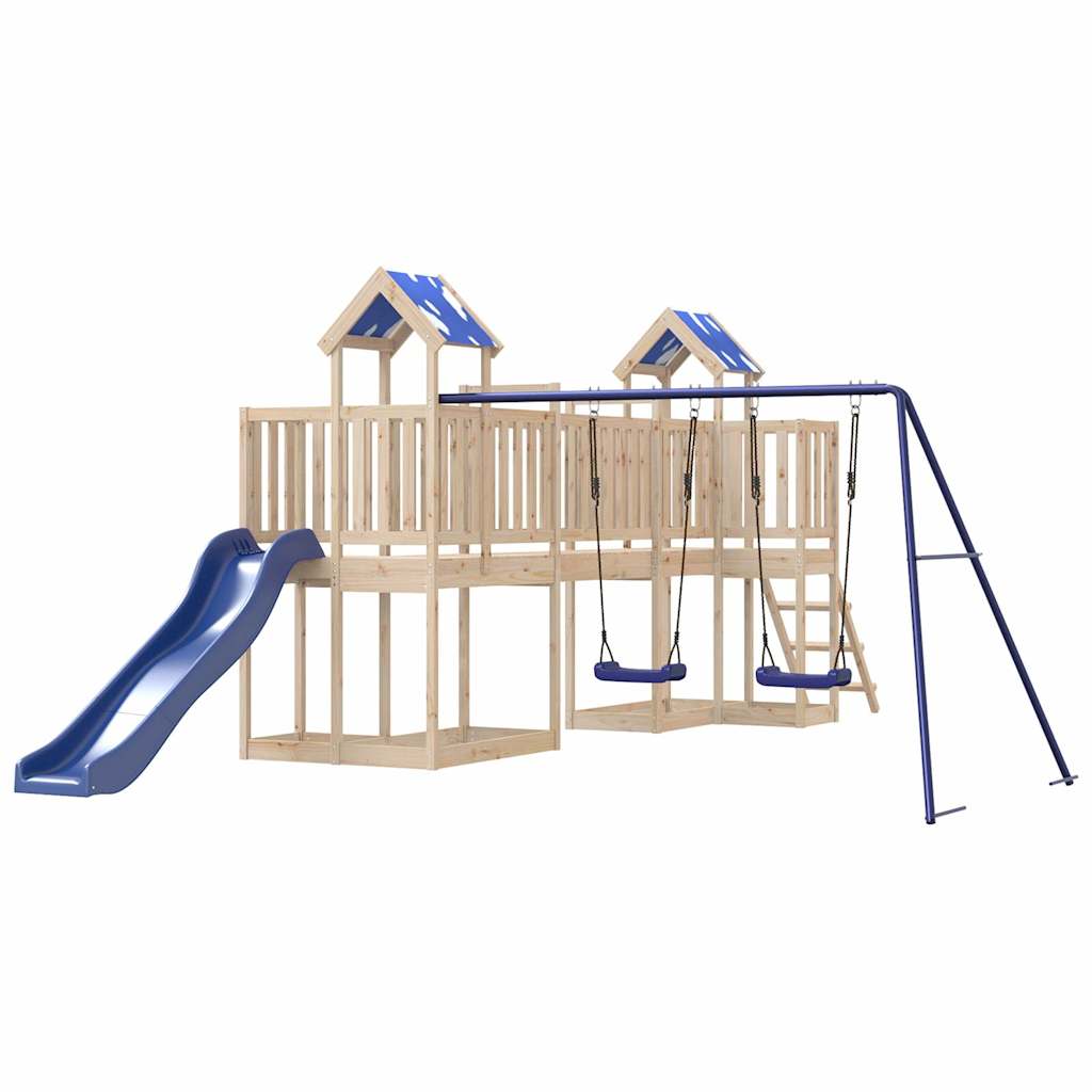 vidaXL Outdoor Playset Solid Wood Pine