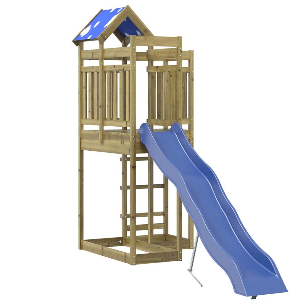 vidaXL Outdoor Playset Impregnated Wood Pine