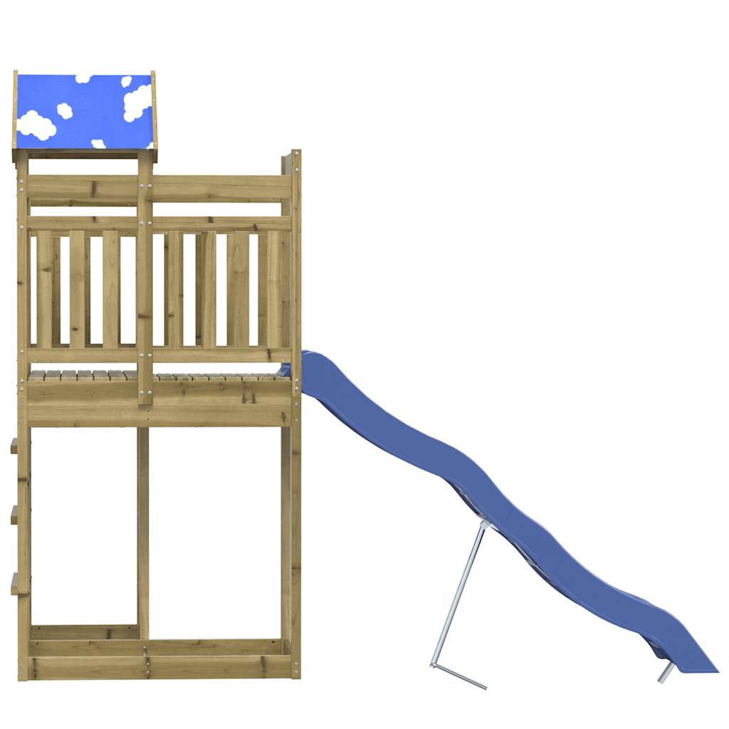 vidaXL Outdoor Playset Impregnated Wood Pine