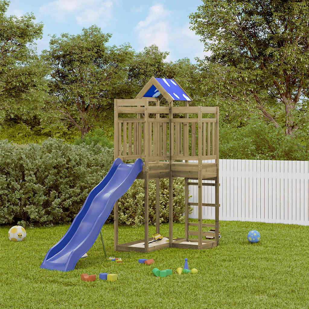 vidaXL Outdoor Playset Impregnated Wood Pine