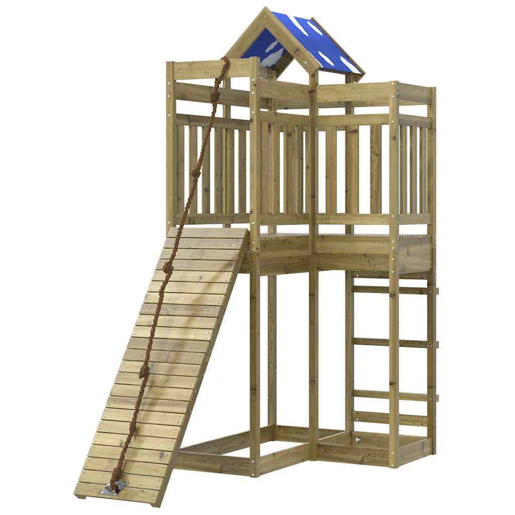 vidaXL Outdoor Playset Impregnated Wood Pine