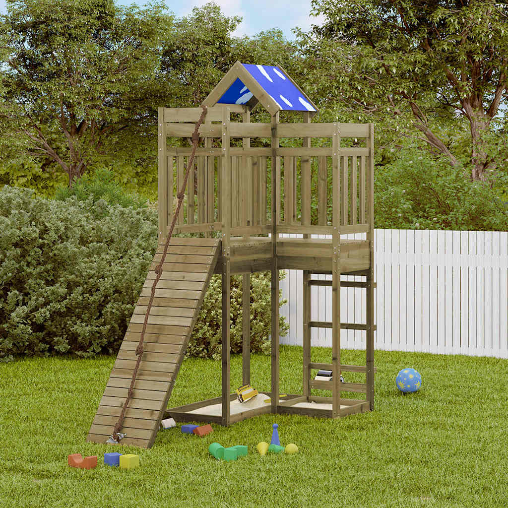 vidaXL Outdoor Playset Impregnated Wood Pine