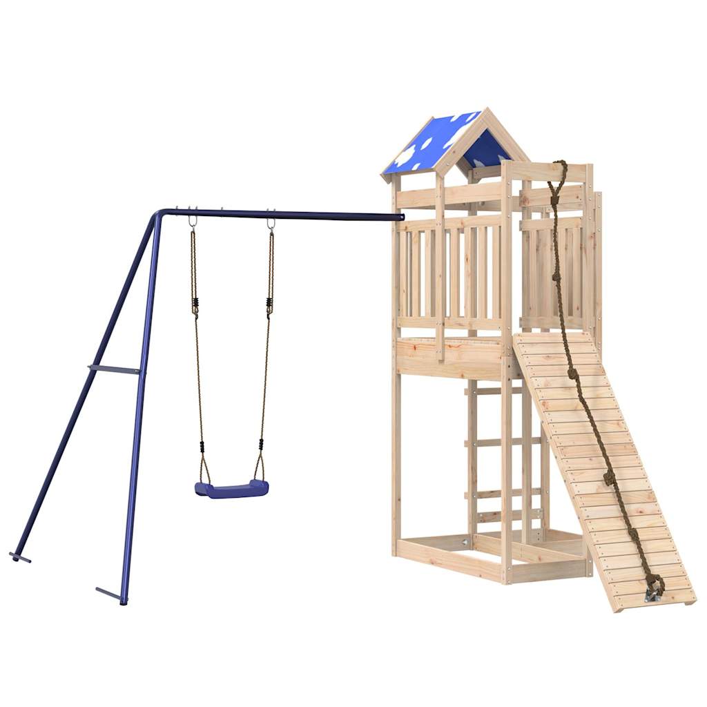 vidaXL Outdoor Playset Solid Wood Pine