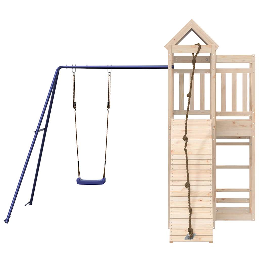 vidaXL Outdoor Playset Solid Wood Pine