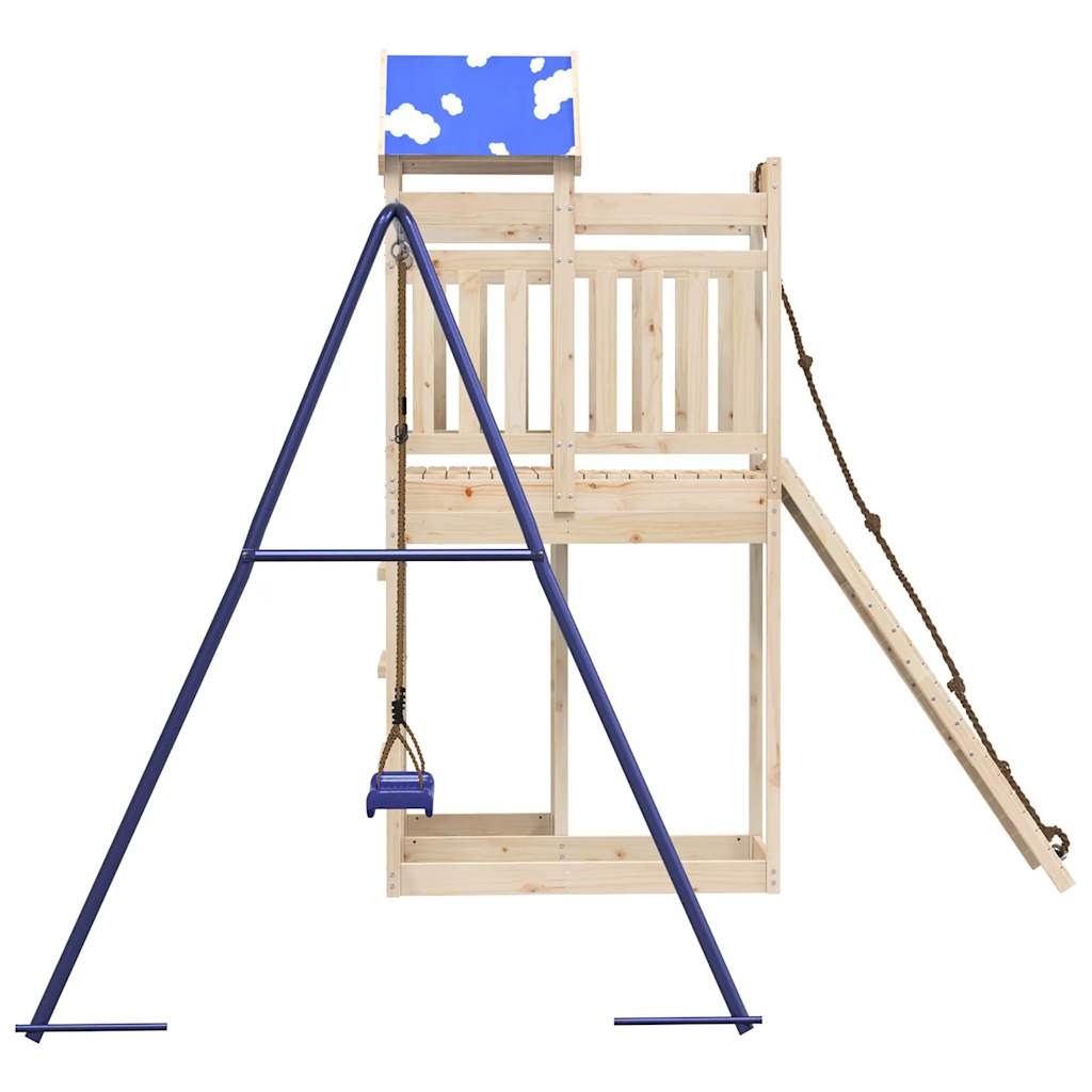 vidaXL Outdoor Playset Solid Wood Pine