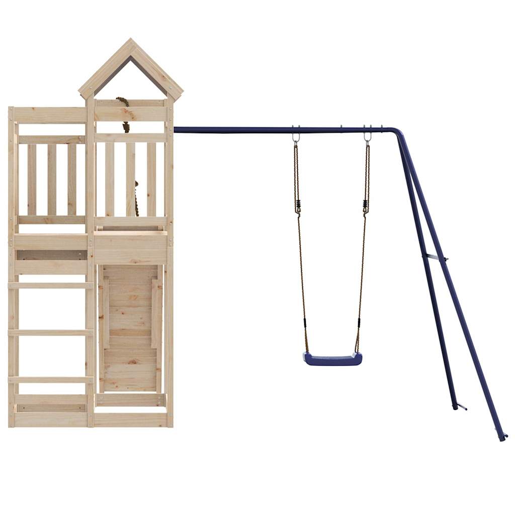 vidaXL Outdoor Playset Solid Wood Pine