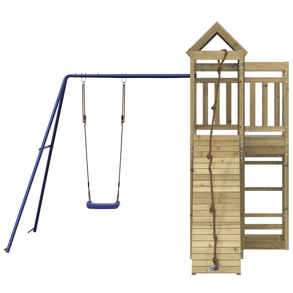 vidaXL Outdoor Playset Impregnated Wood Pine