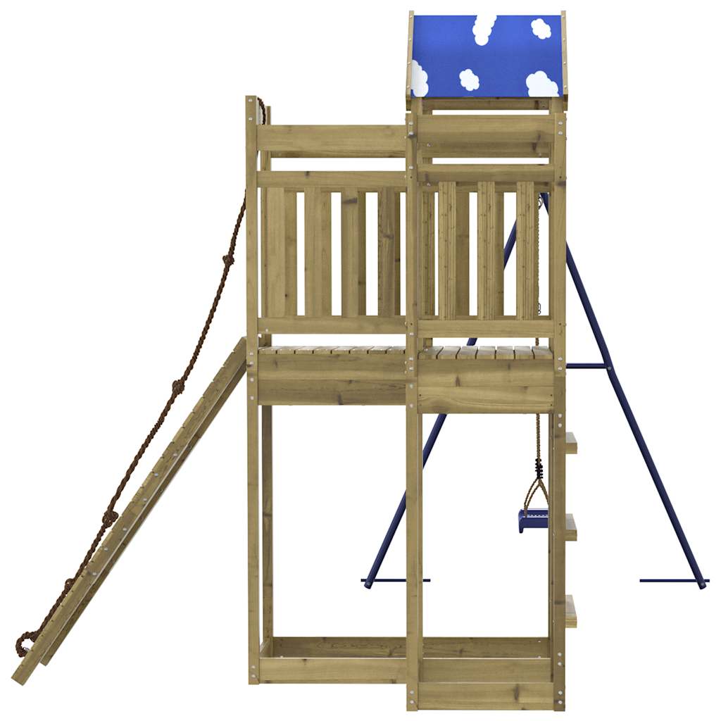 vidaXL Outdoor Playset Impregnated Wood Pine