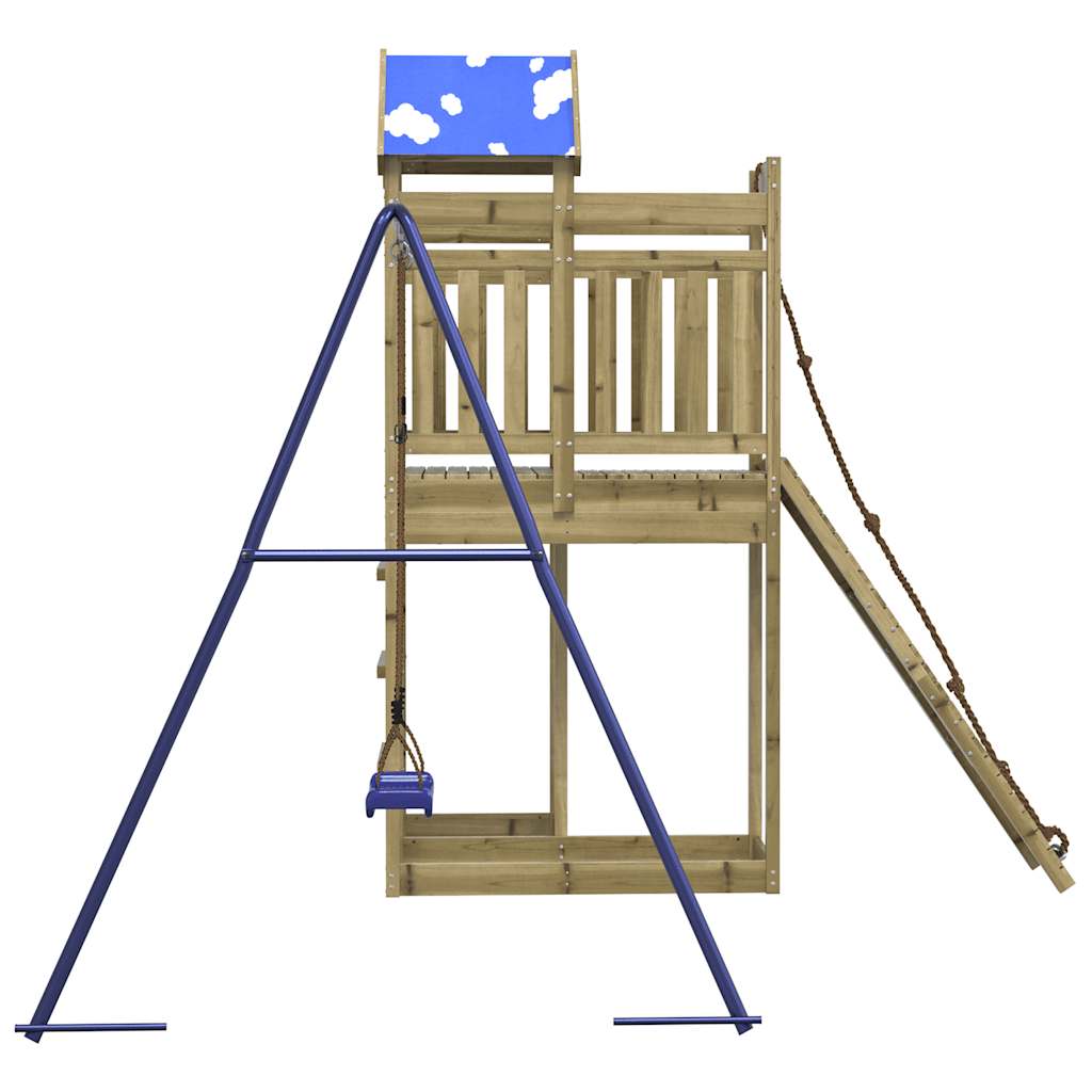 vidaXL Outdoor Playset Impregnated Wood Pine