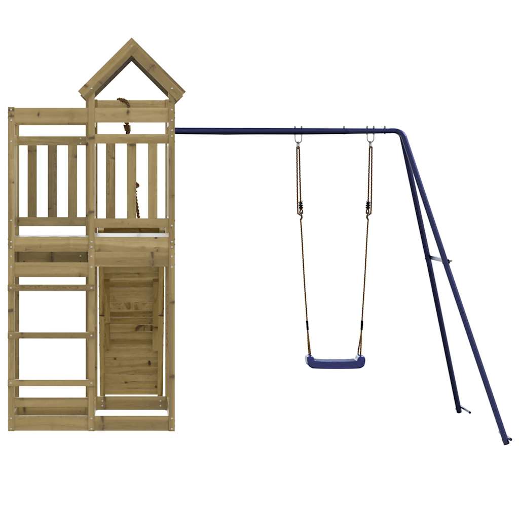 vidaXL Outdoor Playset Impregnated Wood Pine