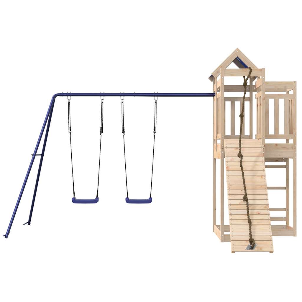 vidaXL Outdoor Playset Solid Wood Pine