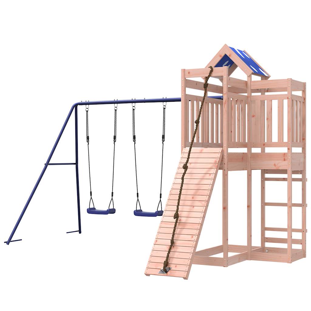 vidaXL Outdoor Playset Solid Wood Douglas