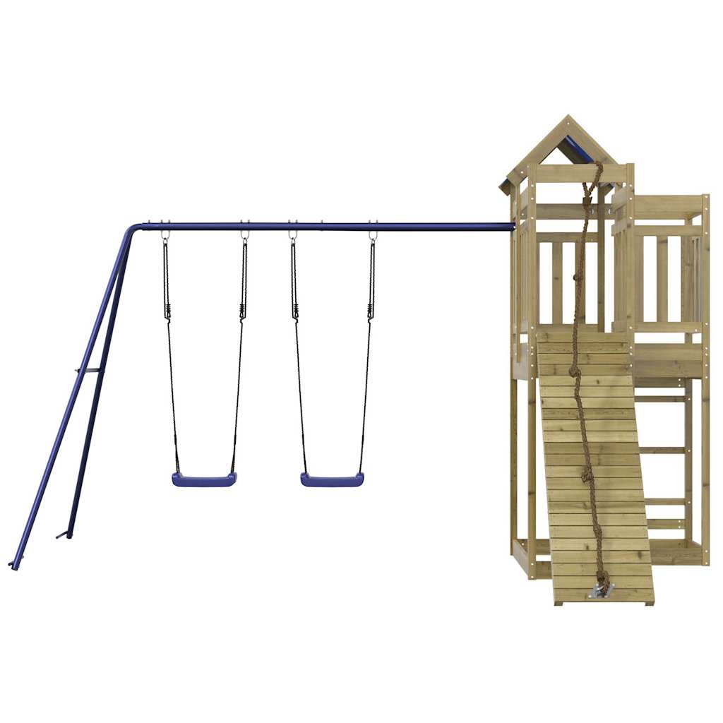 vidaXL Outdoor Playset Impregnated Wood Pine