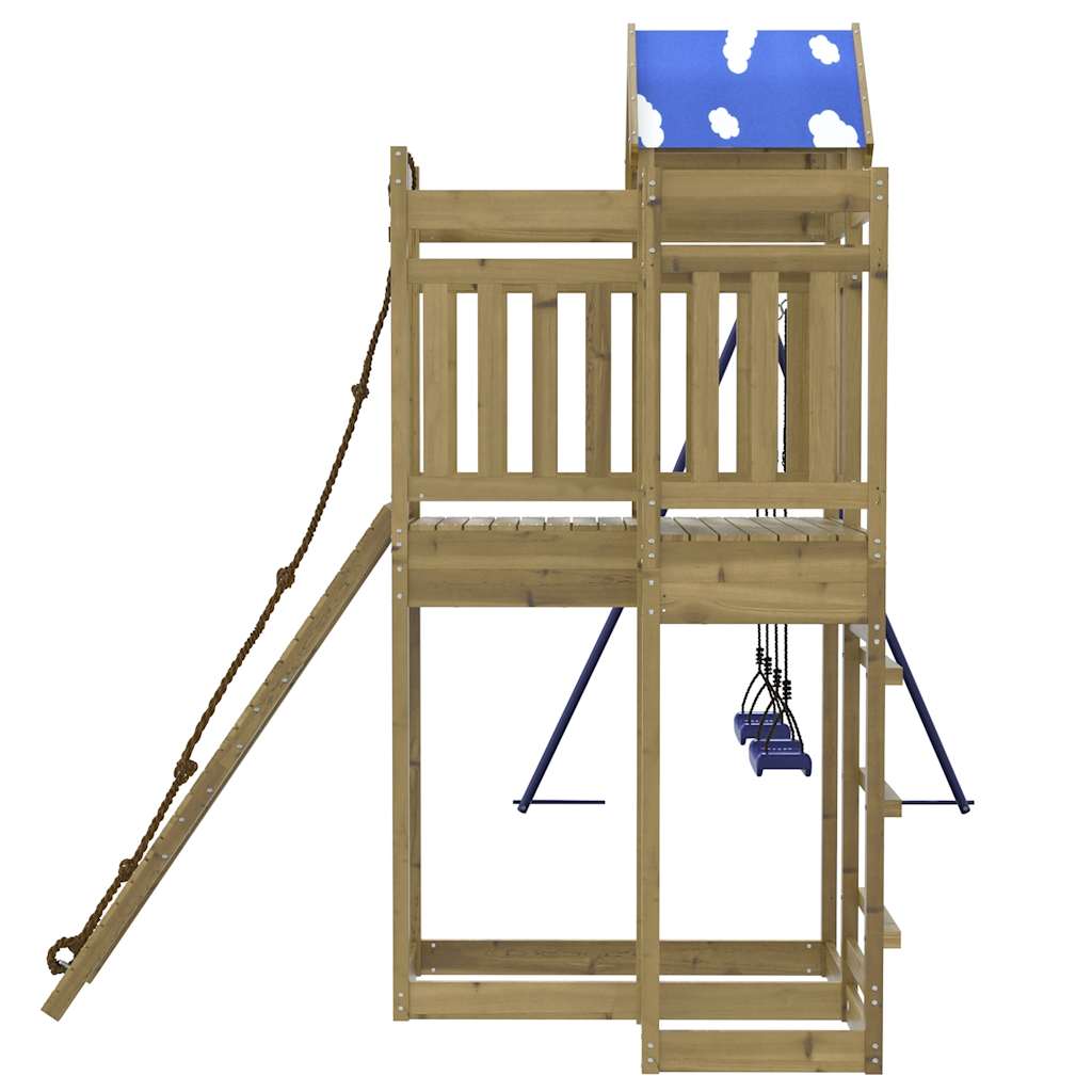 vidaXL Outdoor Playset Impregnated Wood Pine